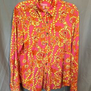 XL Lilly Pulitzer knit shirt like new